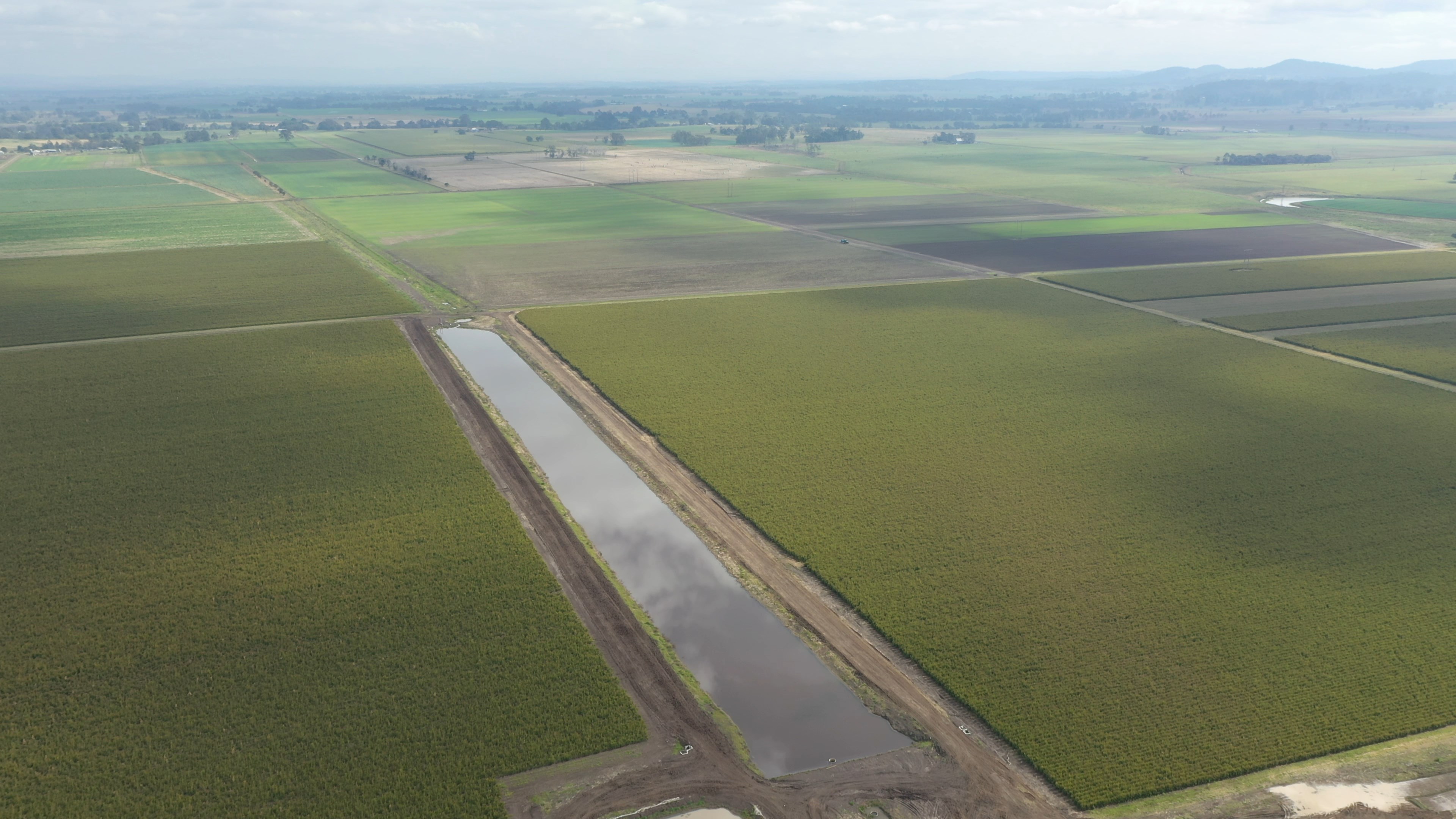 Buhlambar irrigation dam drone