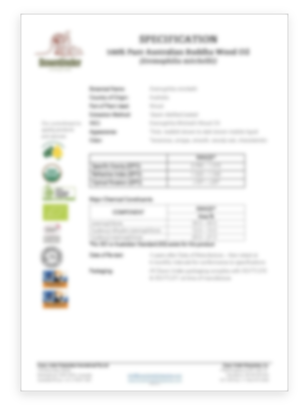 Blur Certificate