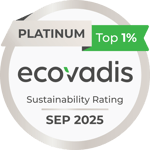 Ecovadis Platinum 2025