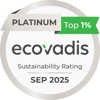 Ecovadis Platinum 2025 Ecovadis Platinum 2025