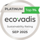 Ecovadis Platinum 2025 Ecovadis Platinum 2025