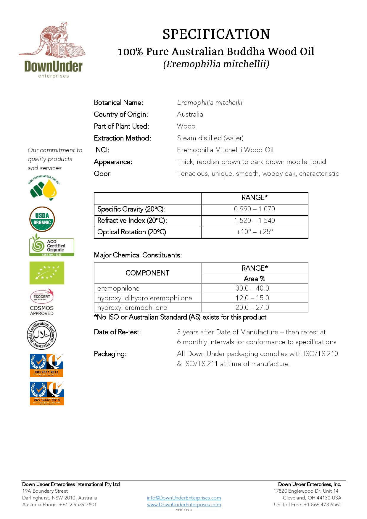 Specifications Document